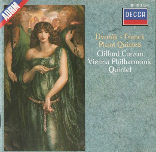 Clifford Curzon, Vienna Philharmonic Quartet - Dvořák, Franck: Piano Quintets (1988) CD-Rip