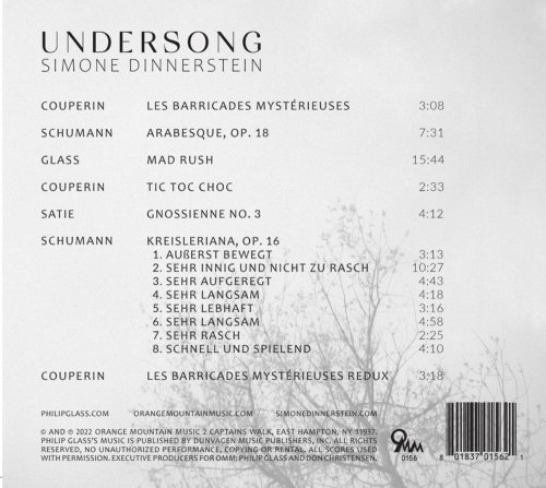 Simone Dinnerstein - Undersong (2022) [Hi-Res]