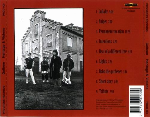 Galleon - Heritage & Visions (1994)