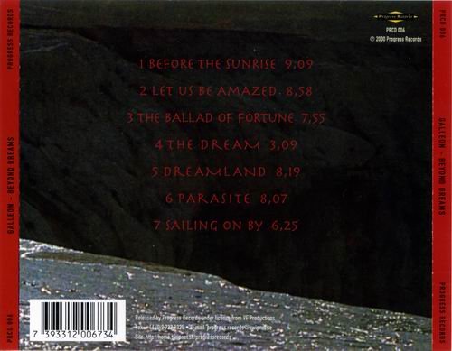 Galleon - Beyond Dreams (2000)