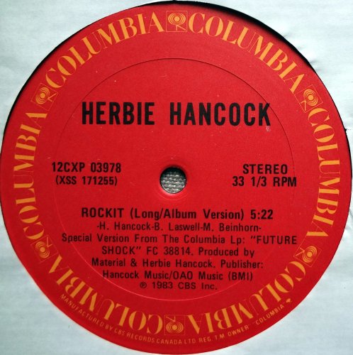 Herbie Hancock - Rockit (1983) [LP]