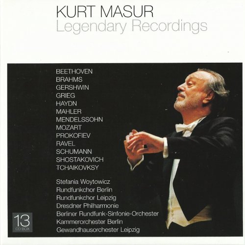 Kurt Masur - Legendary Recordings (2002) [13CD Box Set]