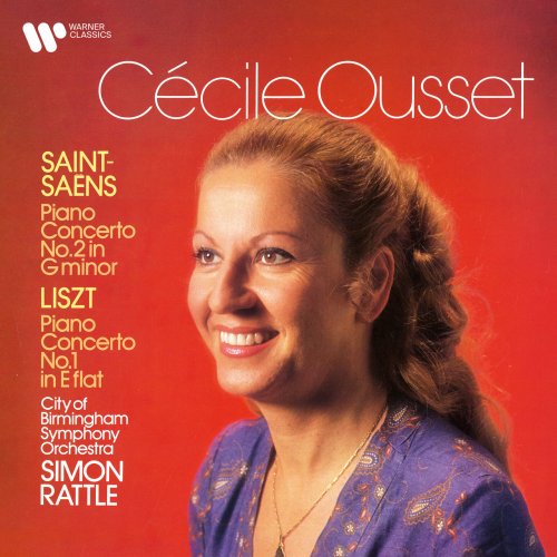 Cécile Ousset, City of Birmingham Symphony Orchestra, Sir Simon Rattle - Saint-Saëns: Piano Concerto No. 2, Op. 22 - Liszt: Piano Concerto No. 1, S. 124 (2022)