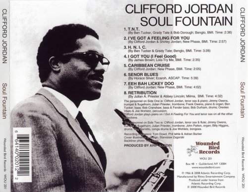 Clifford Jordan - Soul Fountain (1966) [2008]