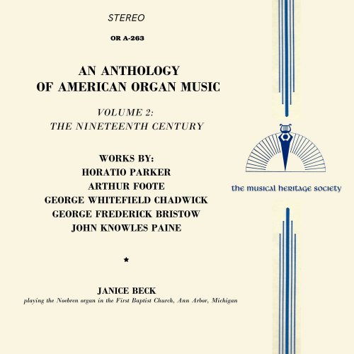 Janice Beck - An Anthology of American Organ Music- Vol. 2 - The Nineteenth Century (2022)