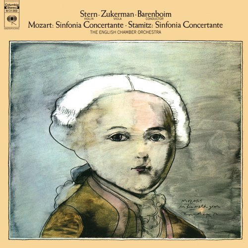 Daniel Barenboim, English Chamber Orchestra, Pinchas Zuckerman, Isaac Stern - Mozart: Sinfonia concertante / Stamitz: Sinfonia concertante (2017)