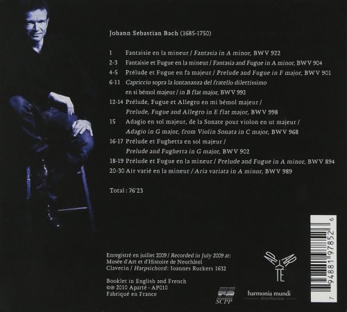 Christophe Rousset - Bach: Fantasy (2010) [Hi-Res]