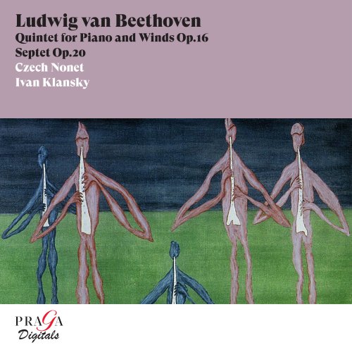 Czech Nonet, Ivan Klánský - Ludwig van Beethoven: Quintet for Piano and Winds, Op. 16, Septet, Op. 20 (2003) [Hi-Res]