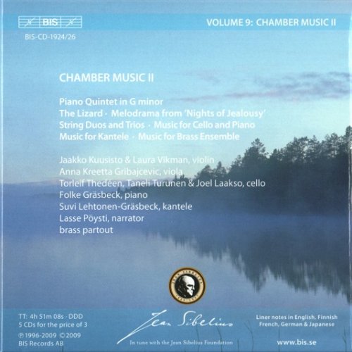 VA - The Sibelius Edition Vol. 09: Chamber Music II (2009) [5CD Box Set]