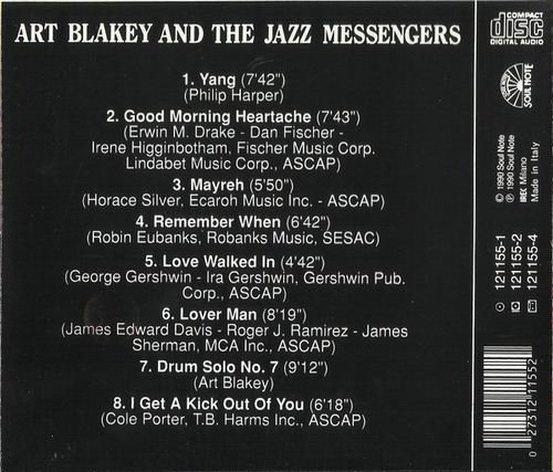 Art Blakey & The Jazz Messengers - I Get A Kick Out Of Bu (1990)