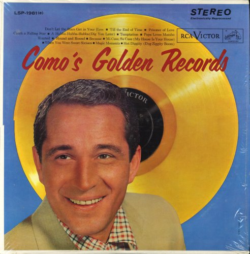 Perry Como - Como's Golden Records (1958) LP