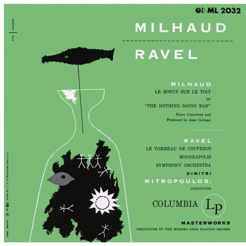 Dimitri Mitropoulos - Mitropoulos Conducts Milhaud, Ravel and Rabaud (2022) Hi-Res