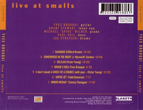 Yves Brouqui - Live at Smalls (2002)