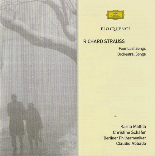 Christine Schäfer, Karita Mattila, Berliner Philharmoniker, Claudio Abbado - Strauss: Orchestral Songs (2008) CD-Rip