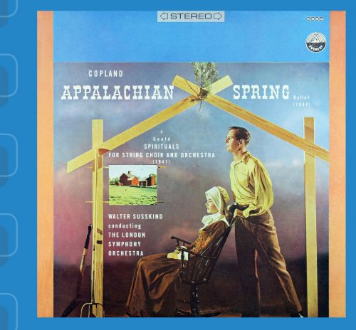Walter Susskind - Copland: Appalachian Spring & Gould: Spirituals for String Choir and Orchestra (1958) [2015] Hi-Res