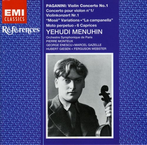 Yehudi Menuhin - Paganini: Violin Concerto No. 1, etc (1996)