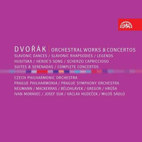 Miloš Sádlo, Ivan Moravec, Václav Hudeček, Josef Suk - Dvořák: orchestral works & concertos (2013)