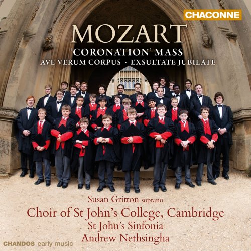 Andrew Nethsingha - Mozart: Coronation Mass, Ave Verum Corpus, Missa Brevis & Exsultate, Jubilate (2022) [Hi-Res]