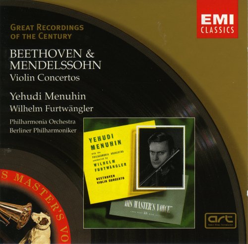 Yehudi Menuhin, Wilhelm Furtwangler - Beethoven, Mendelssohn: Violin Concertos (1999)