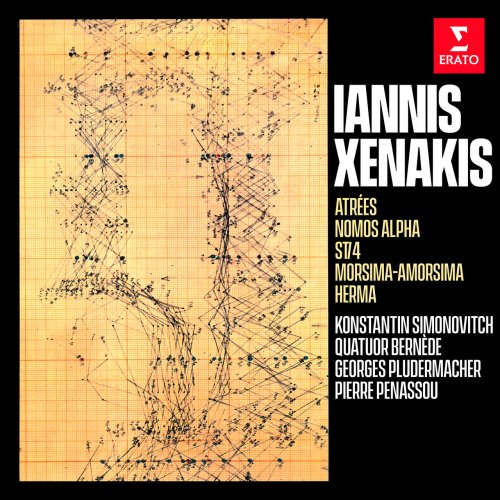 Konstantin Simonovitch - Xenakis: Nomos Alpha, ST/4, Morsima-Amorsima, Herma & Atrées (2022)
