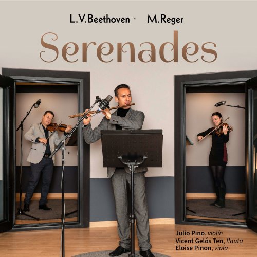 Vicent Gelós Ten, Julio Pino & Eloise Pinon - Serenades (2022) Hi-Res