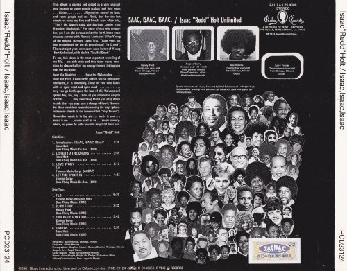 Isaac "Redd" Holt Unlimited - Isaac, Isaac, Isaac. (2001 Japan Edition)