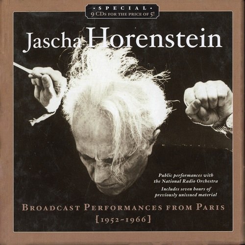 Jascha Horenstein - Broadcast Performances from Paris 1952-1966 (2004) [9CD Box Set]