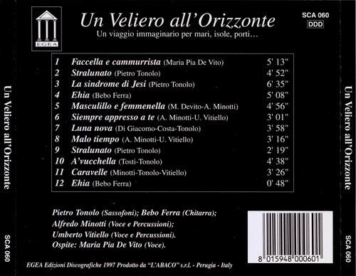 Pietro Tonolo, Bebo Ferra, Alfredo Minotti, Umberto Vitiello, Ospite: Maria Pia De Vito - Un Veliero All'Orizzonte (1997)