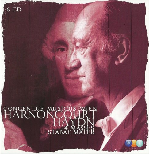 Concentus musicus Wien, Nikolaus Harnoncourt - Haydn: 4 Masses, Stabat Mater (6CD) (2007) CD-Rip