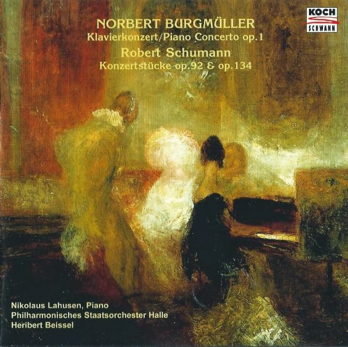 Nikolaus Lahusen, Philharmonisches Staatsorchester Halle, Heribert Beissel - Burgmüller, Schumann: Works for Piano and Orchestra (2000) CD-Rip