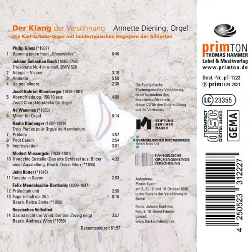 Annette Diening - The Sound of Reconciliation (2021) [Hi-Res]