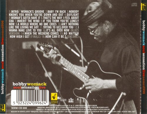 Bobby Womack - Soul Sensation Live (1998)