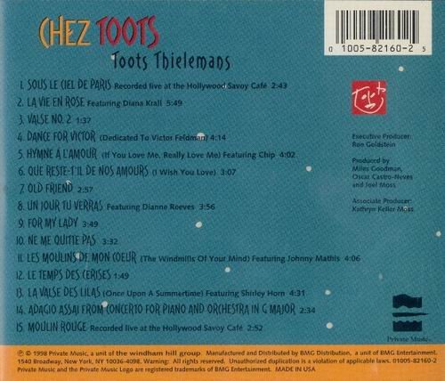 Toots Thielemans - Chez Toots (1998) CD Rip