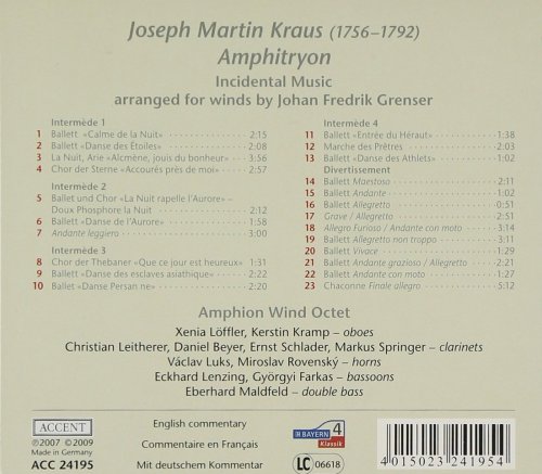 Joseph Martin Kraus - Amphitryon (2007)