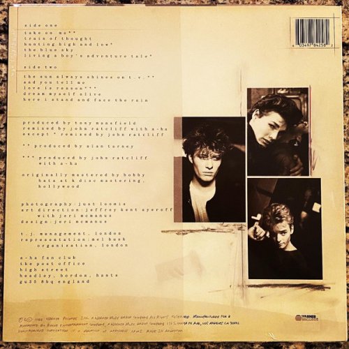 A-ha - Hunting High And Low (Reissue 2022) LP