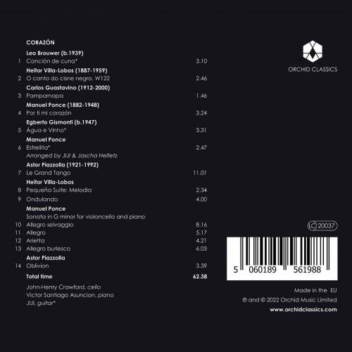 Jiji, Victor Santiago Asuncion, John-Henry Crawford - Corazón (2022) [Hi-Res]