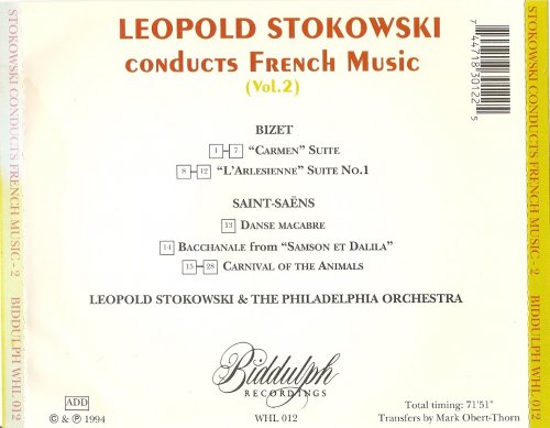 Leopold Stokowski - Conducts French Music Vol. 2 (1994)