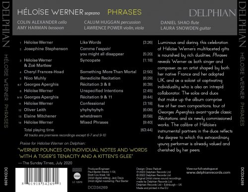 Heloise Werner - Phrases (2022) [Hi-Res]