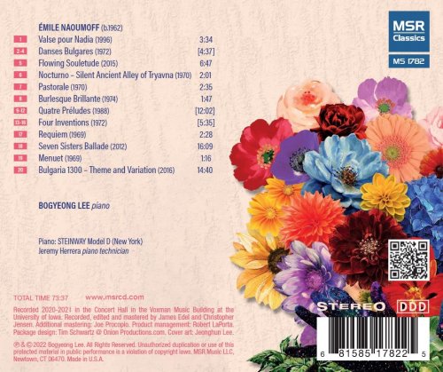 Bogyeong Lee - A Story of Life - Piano Works of Émile Naoumoff (2022)