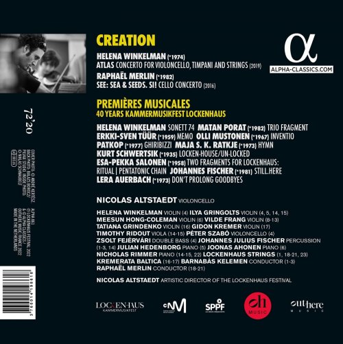 Nicolas Altstaedt - Creation (2022) [Hi-Res]