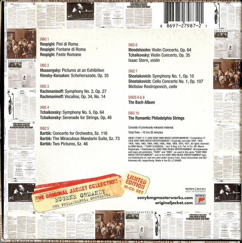Eugene Ormandy, The Philadelphia Orchestra - The Original Jacket Collection (2008)