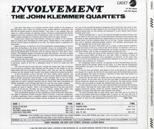 John Klemmer - Involvement (1967) 320 kbps+CD Rip