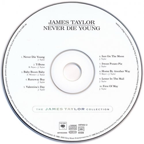 James Taylor - Never Die Young (1988) CD-Rip