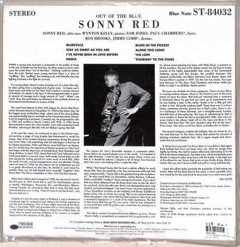 Sonny Red - Out of the Blue (2022) LP