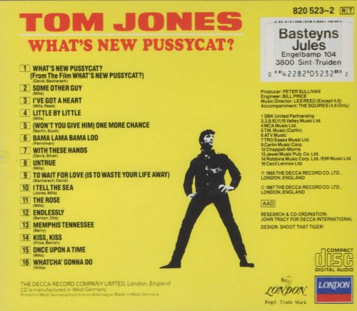 Tom Jones - What's New Pussycat (1965) [1987]