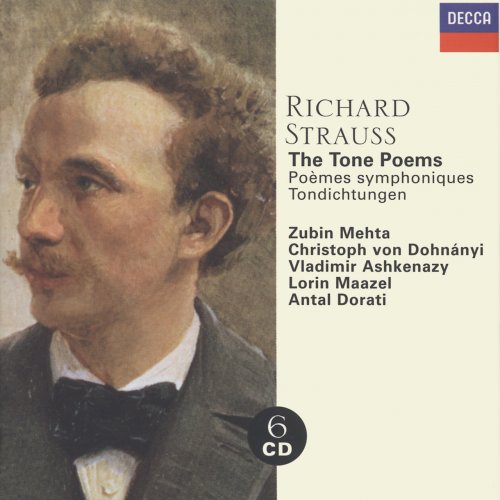 Zubin Mehta, Vladimir Ashkenazy, Antal Doráti, Lorin Maazel - Strauss: The Tone Poems (2002) [6CD Box Set]