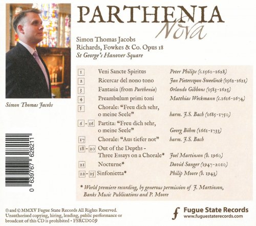 Simon Thomas Jacobs - Parthenia Nova (2022)