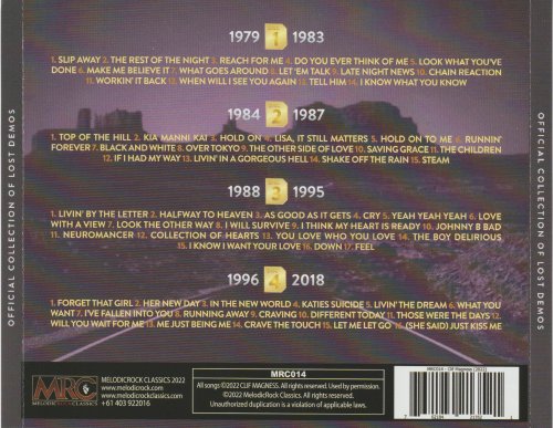 Clif Magness - Road To Gold: Official Collection Of Lost Demos (2022) [4CD Box Set]
