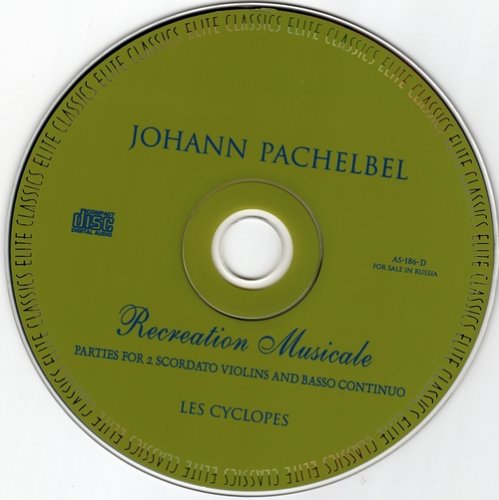 Les Cyclopes - Johann Pachelbel: Recreation Musicale (2001) CD-Rip