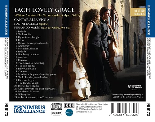 Cantar Alla Viola - Corkine: Each Lovely Grace (2012)